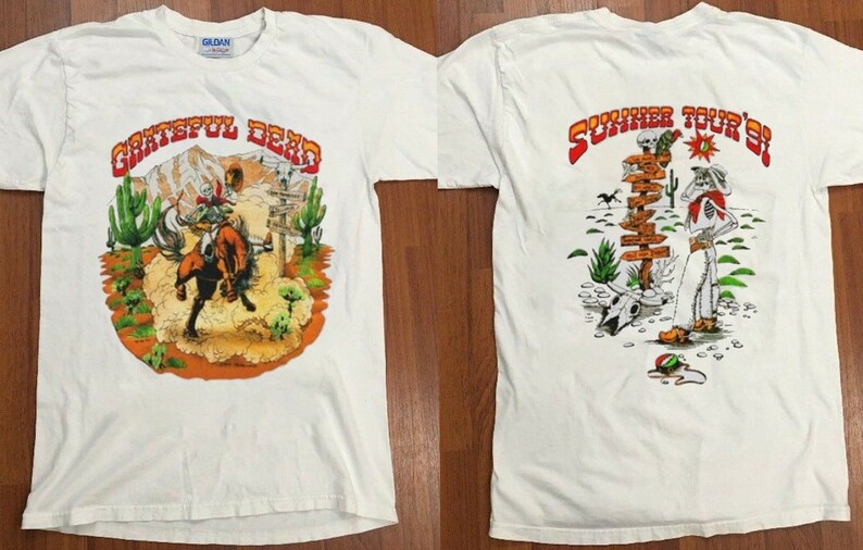 Grateful Dead 1991 Summer Tour 91's T-Shirt Series Fine | Etsy