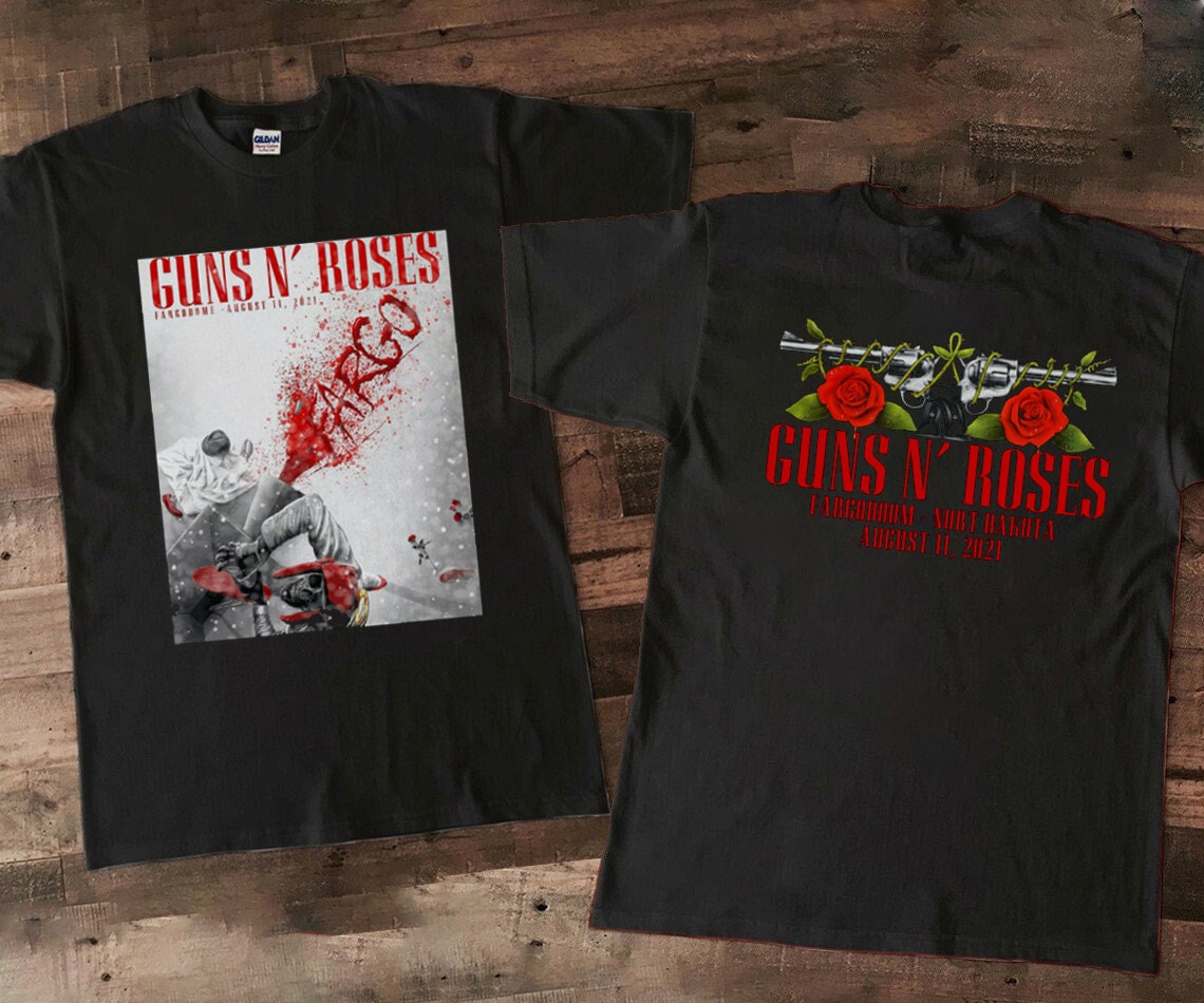 guns n roses tour 2021 shirt