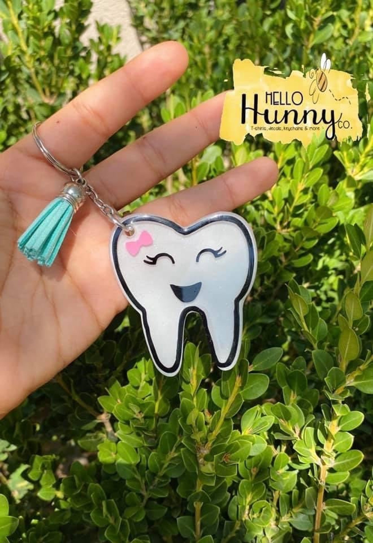 Tooth Keychain / Dental Keychain Etsy