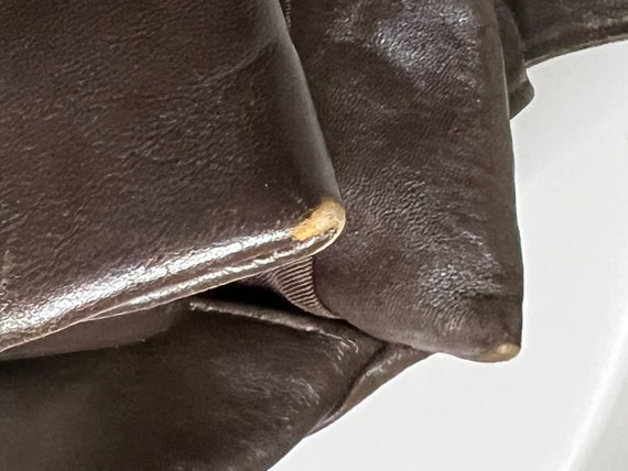 70s Jane Shilton Leather Tote Bag, Vintage Britis… - image 10