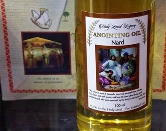 Anointing Oil NARD Spikenard Of Jerusalem 100 Ml 3.38 Oz Exclusive !!!