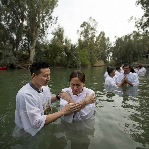 3 Pure Holy Water Blessed In Jordan River Baptism 50 Ml,1.6 Oz Site Exclusive!