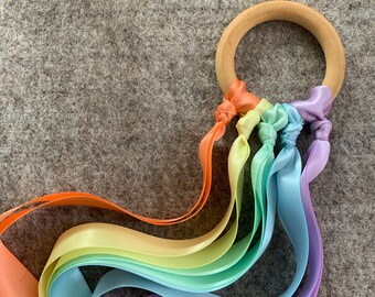 ribbon teether