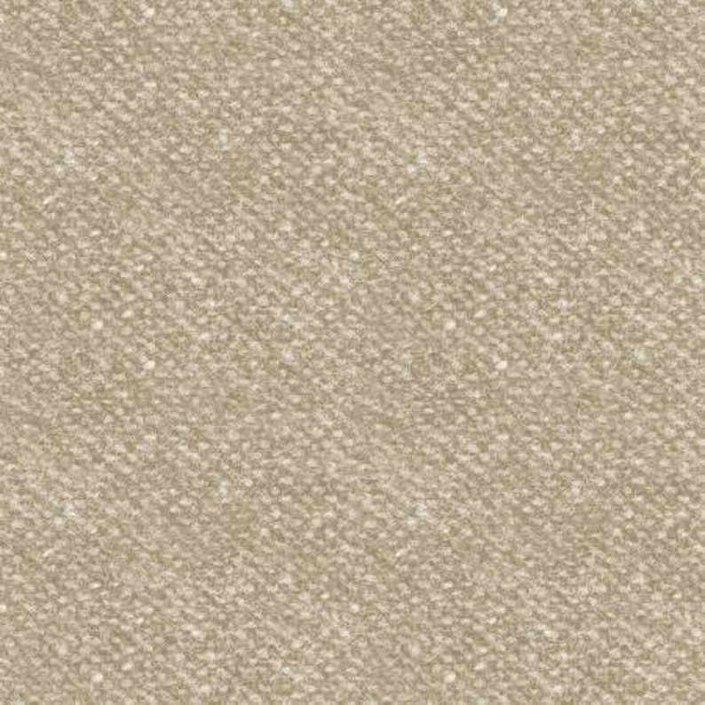 Tan Nubby Tweed Flannel