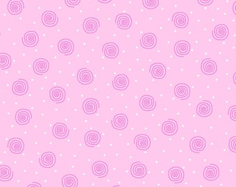 AE Nathan Fabrics - Pink Swirl Flannel