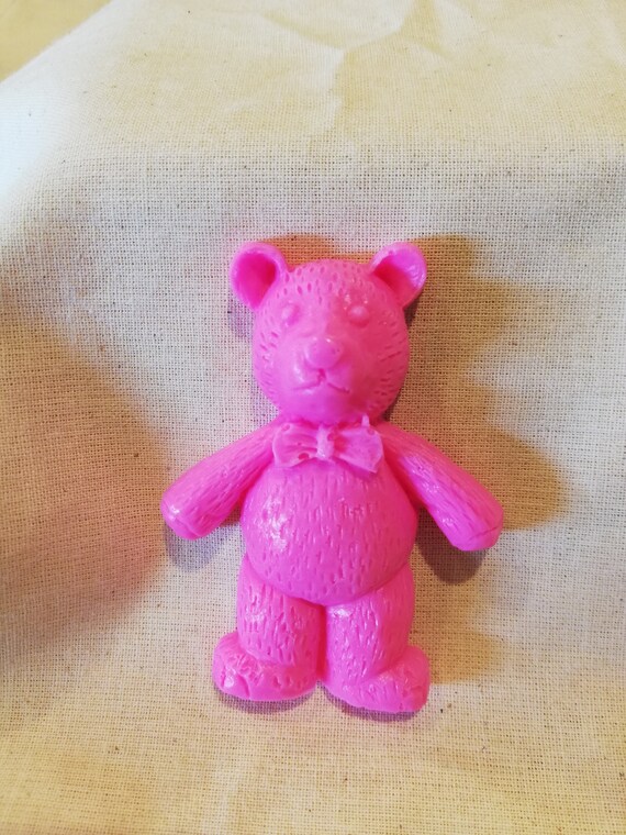 teddy bear baby soap