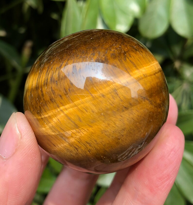 TOP Natural Tiger Eye SphereQuartz BallChakraMeditationEnergself standEnergy Stone OrnamentsHealing StoneSpecial giftMeditation