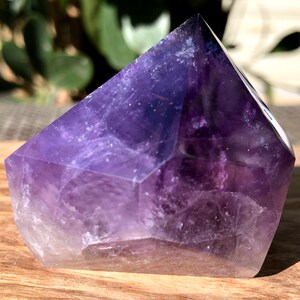 High Quality Natural Amethyst Polished Point/Amethyst Tower/Purple Crystal Ornaments/Amethyst stone decor/Special Gift/Energy stone