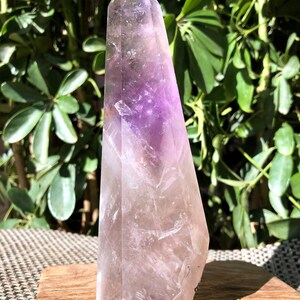 High Quality Natural Amethyst Polished Point/Amethyst Tower/Purple Crystal Ornaments/Amethyst stone decor/Special Gift/Energy stone