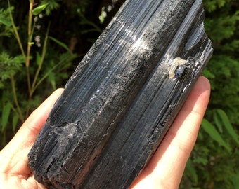 Top Quality Raw Large Natural Raw Black Tourmaline Stone/Rough Black Tourmaline Quartz/Tourmaline Mineral specimen/Black Tourmaline Chunk