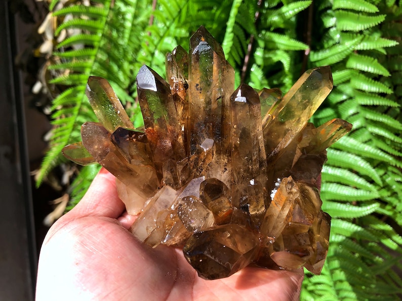 Top Large Raw black Crystal ClusterBlack Quartz ClusterQuartz ClusterRough Black Abundance Crystal PlateHealing CrystalEnergygift