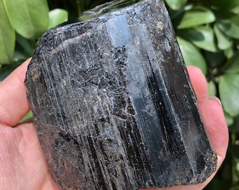 Top Quality Raw Large Natural Raw Black Tourmaline Stone/Rough Black Tourmaline Quartz/Tourmaline Mineral specimen/Black Tourmaline Chunk