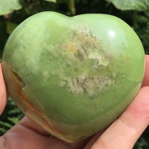 Large Natural Raw Green opal Stone/Rough Green opal Quartz/Green opal Mineral specimen/Green opal Chunk/Energy Stone/gift/Healing stone