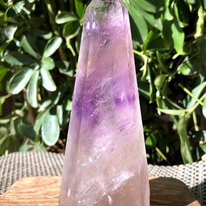High Quality Natural Amethyst Polished Point/Amethyst Tower/Purple Crystal Ornaments/Amethyst stone decor/Special Gift/Energy stone