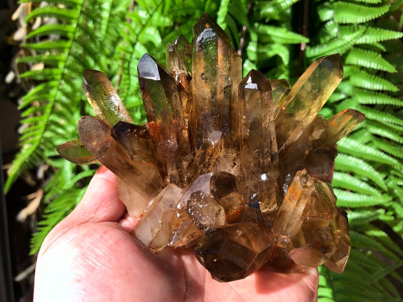 Top Large Raw black Crystal ClusterBlack Quartz ClusterQuartz ClusterRough Black Abundance Crystal PlateHealing CrystalEnergygift