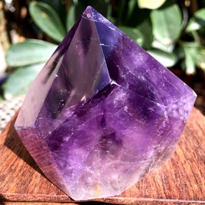 High Quality Natural Amethyst Polished Point/Amethyst Tower/Purple Crystal Ornaments/Amethyst stone decor/Special Gift/Energy stone