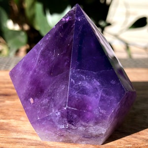 High Quality Natural Amethyst Polished Point/Amethyst Tower/Purple Crystal Ornaments/Amethyst stone decor/Special Gift/Energy stone
