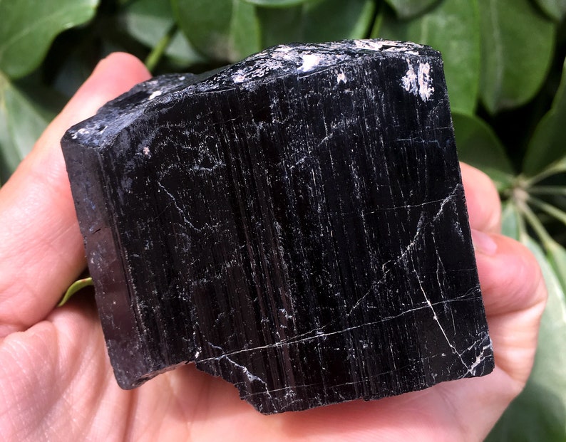 Top Quality Raw Large Natural Raw Black Tourmaline StoneRough Black Tourmaline QuartzTourmaline Mineral specimenBlack Tourmaline Chunk