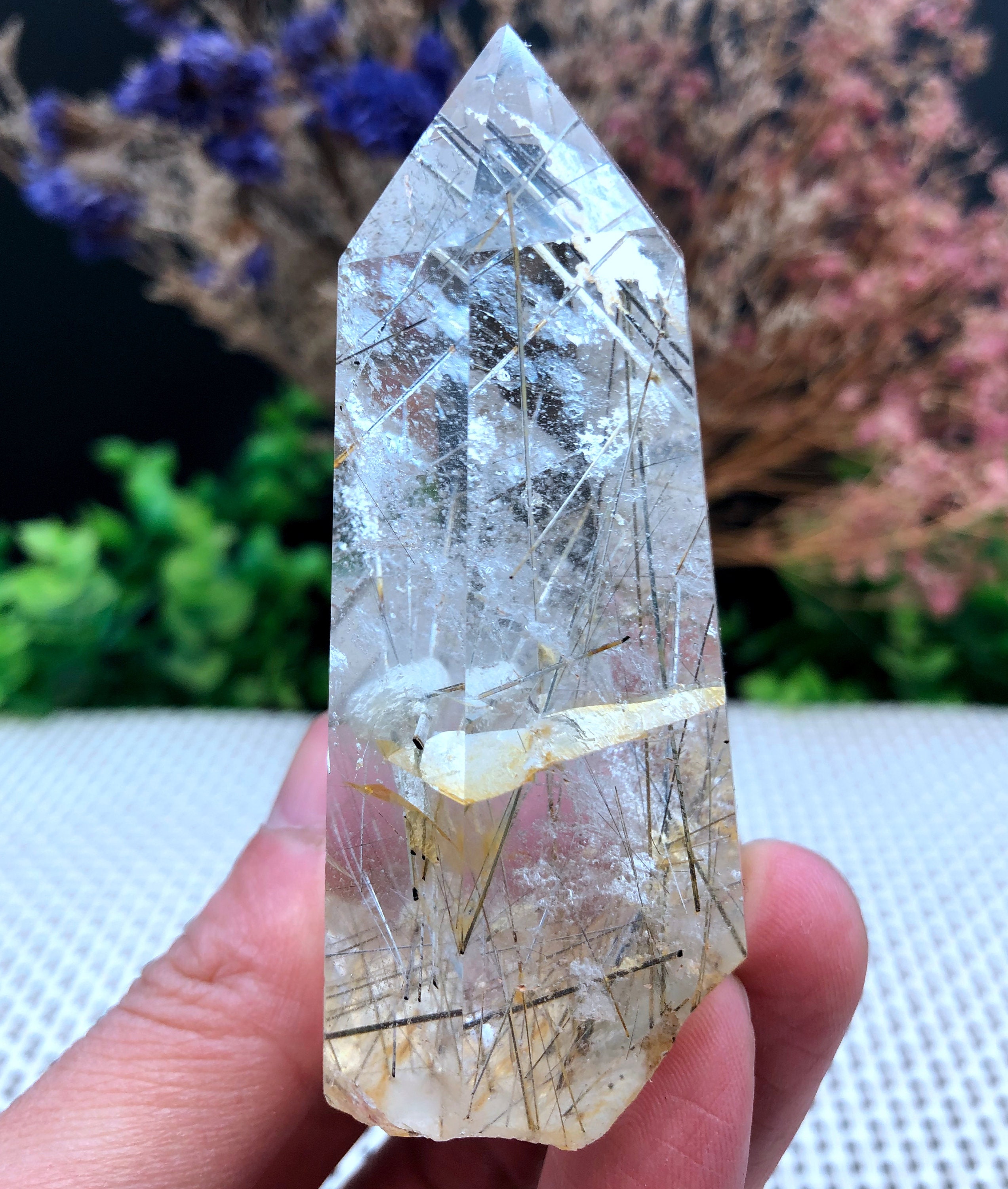 Tourmaline Brute Rose Pourpre D'Afrique - 10,75 Carats - Non Chauffée - Naturelle