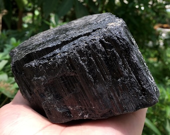 Top Quality Raw Large Natural Raw Black Tourmaline Stone/Rough Black Tourmaline Quartz/Tourmaline Mineral specimen/Black Tourmaline Chunk