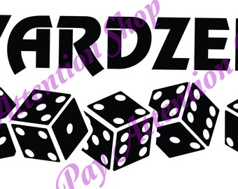 Yardzee Game Logo & Editable Score Card SVG/PDF