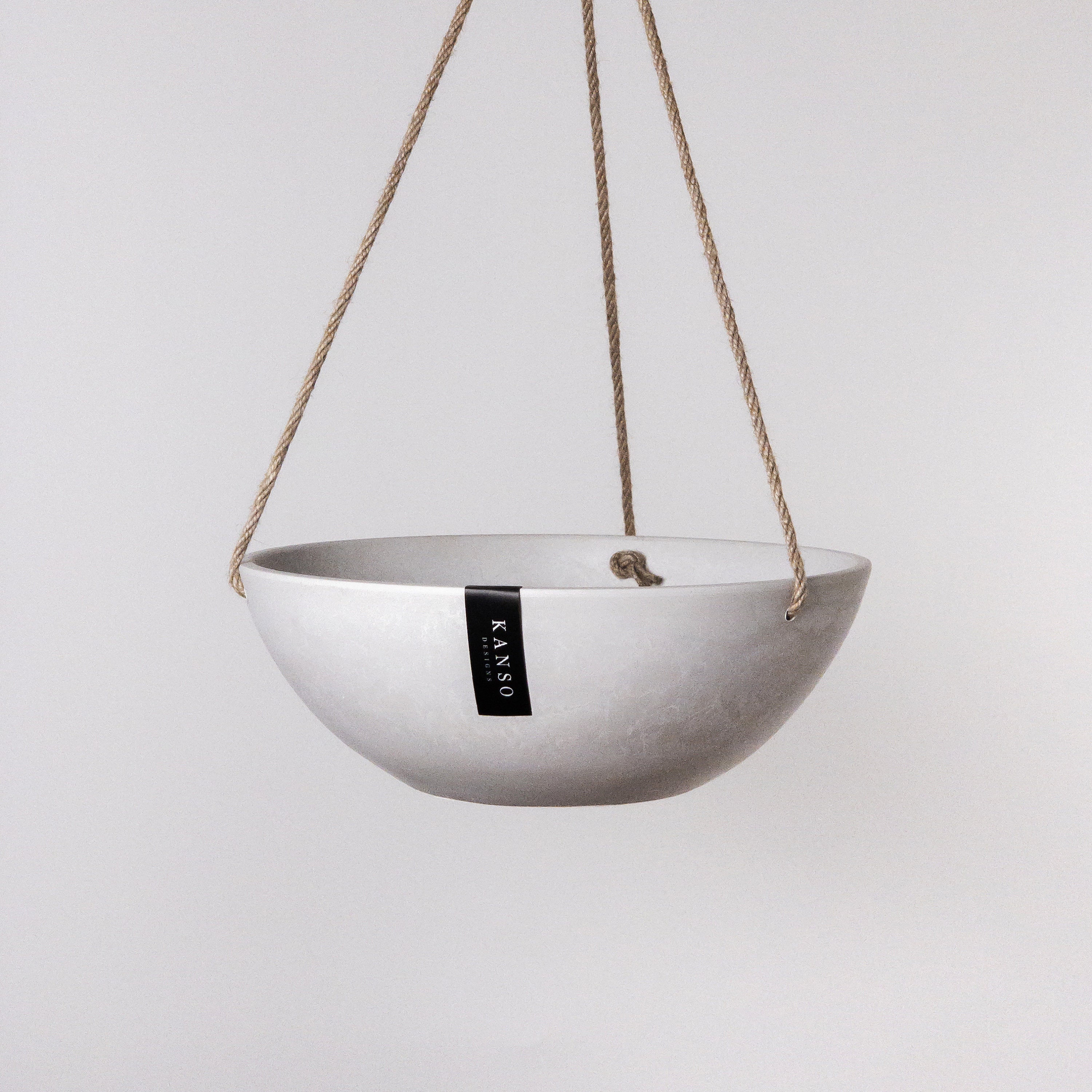 12 Hanging Planter Pot With Drainage Hole & Plug Large Etsy