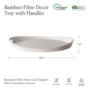 Decorative Tray with Handles