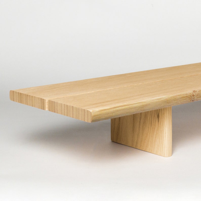 wood monitor riser