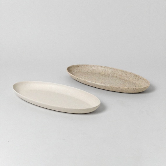 Bandeja decorativa de cerámica para mesa de café y centro de mesa de  comedor, bandeja redonda de 10 pulgadas, bandejas de cocina de baño para