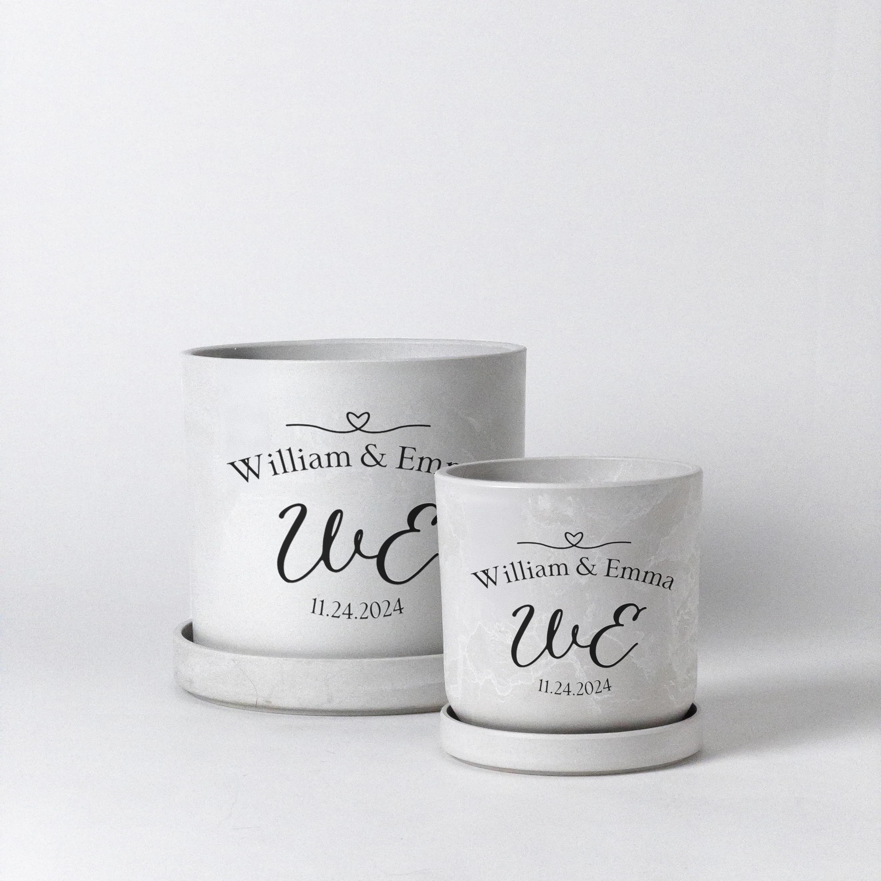 Custom Plant Pot | Personalized Planter - Write Anything | Planter Pot ...