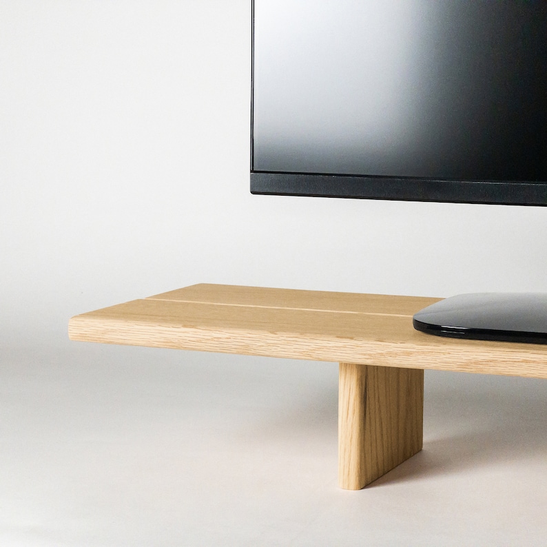 wood monitor riser