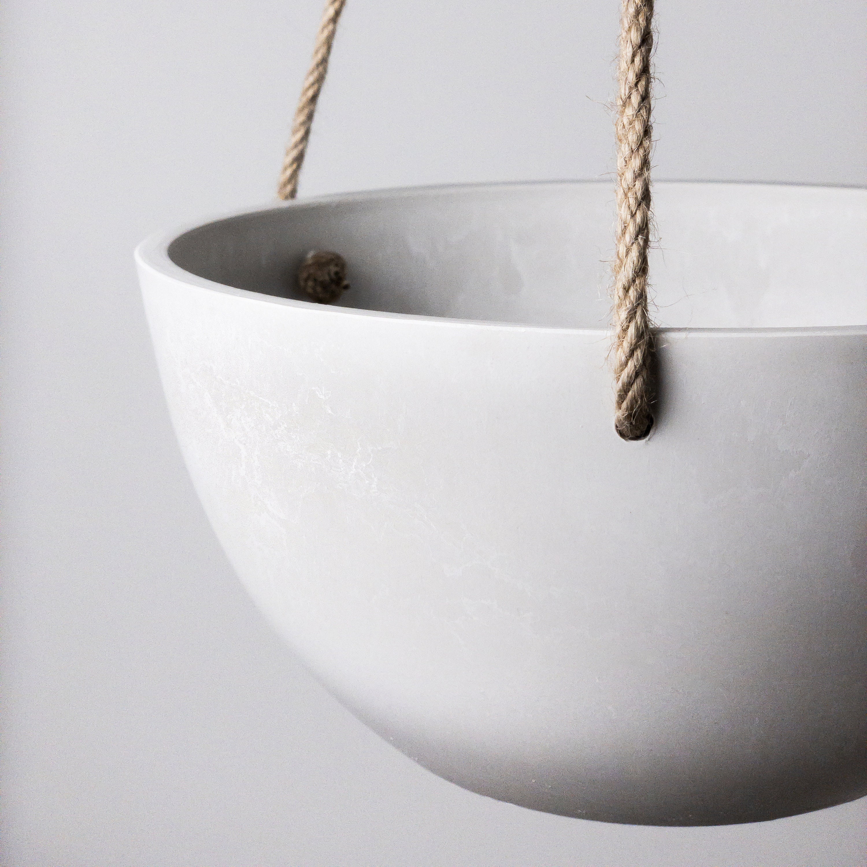 10 Hanging Planter Pot With Drainage Hole & Plug Large Etsy Canada