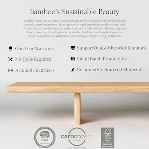 wood monitor shelf