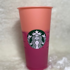 Starbucks color changing cup