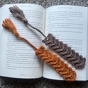 Crochet Bookmark with Tassel