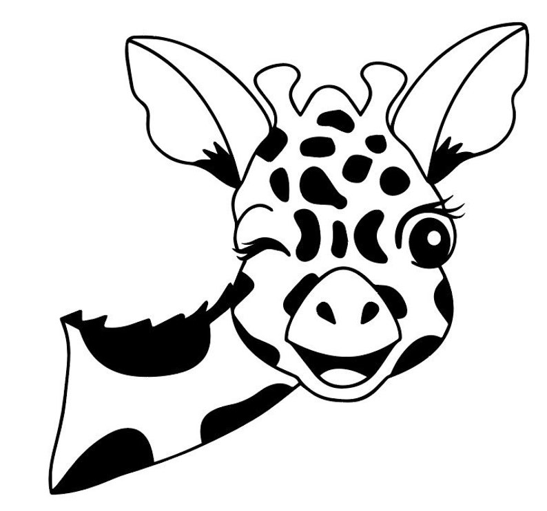 Giraffe SVG Cut Files