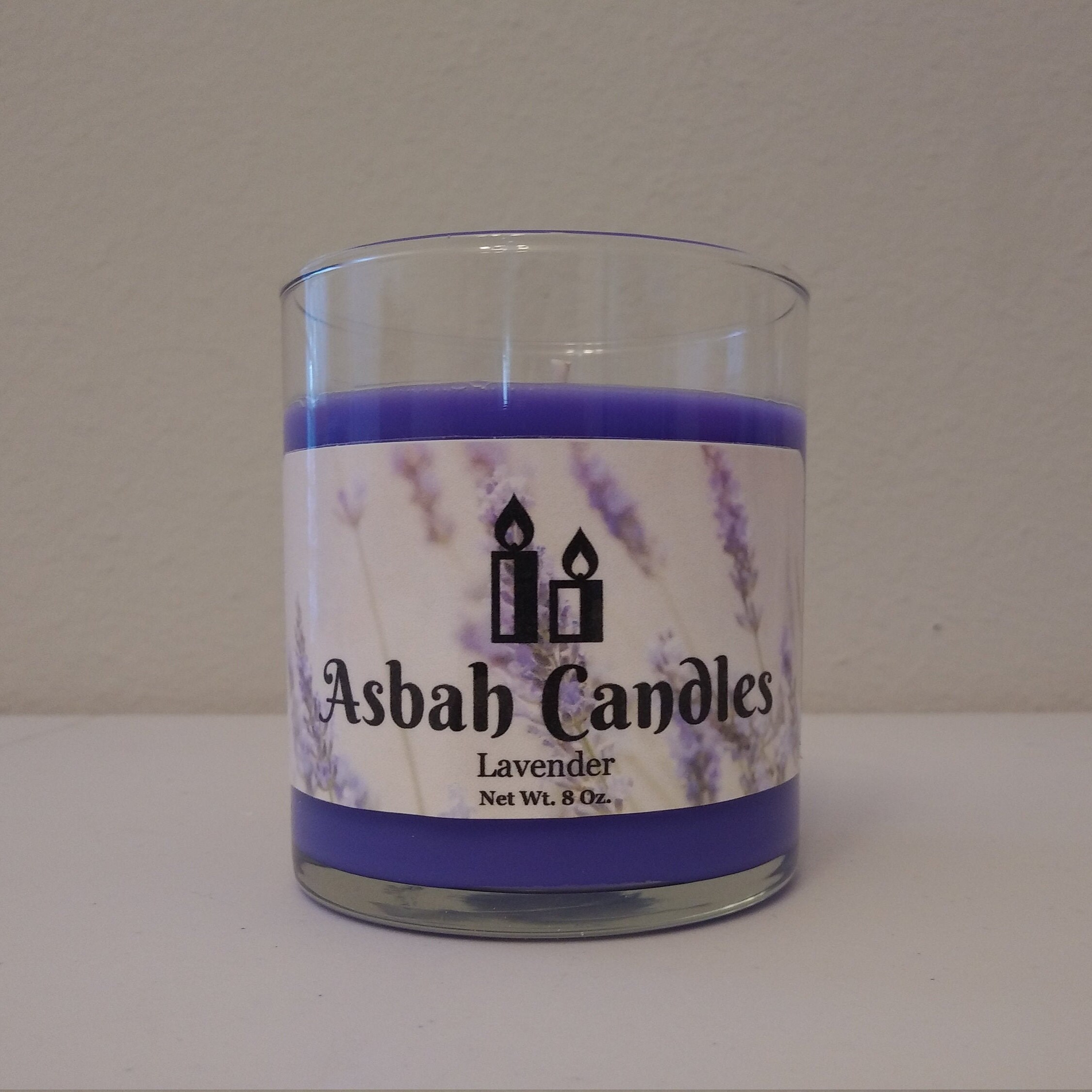 Lavender Candle / 30 Hours burning time / Hand Poured in Etsy