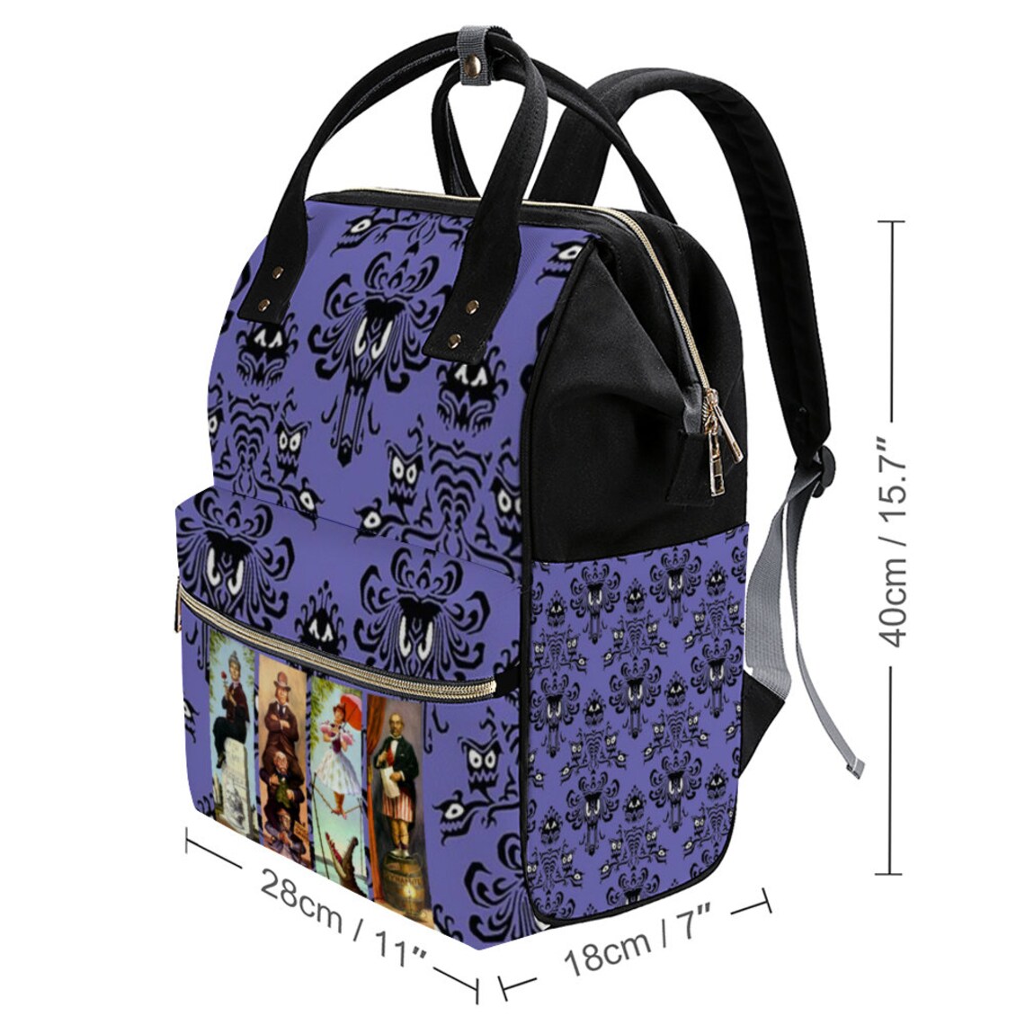 Park Bag Disney Haunted Mansion Bag Disneyland Disney World Etsy