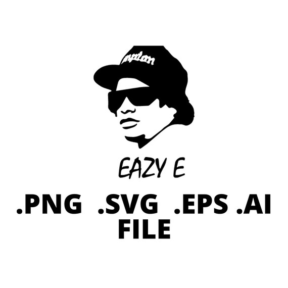 Eazy E head band rap Hip Hop 90s 1990s Logos SVG Ai EPS PNG | Etsy