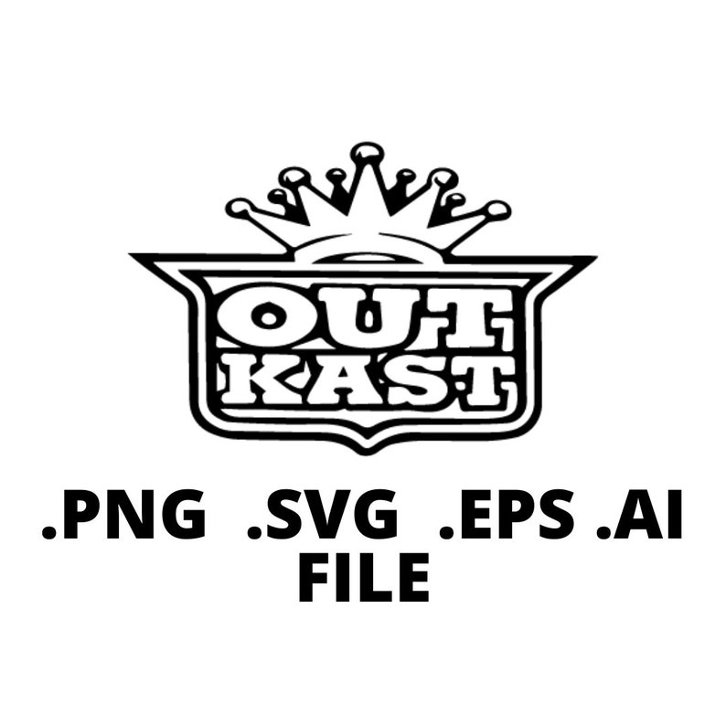 Out Kast Rap Hip Hop Out Cast 90s Logos SVG Ai EPS PNG Etsy