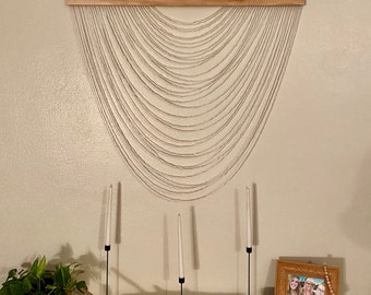 Arch Yarn Wall Hanging-tapestry-macrame