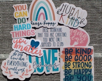 Motivational Quote Magnets  • Water Resistant Magnets • Magnet Pack • Vinyl Magnet • Gifts for Her