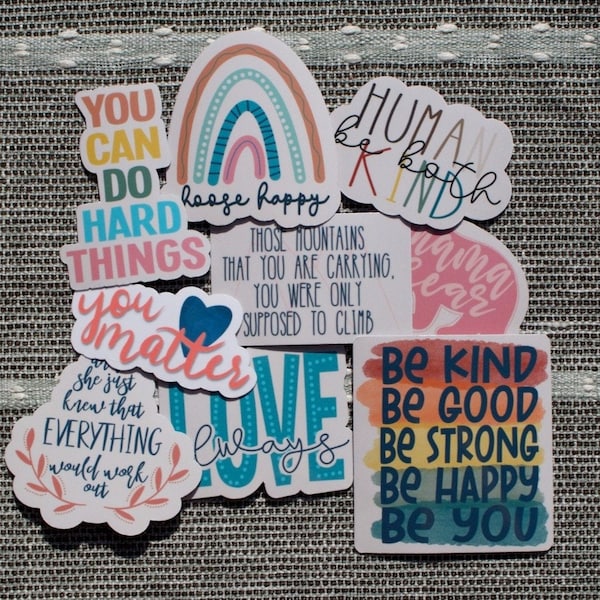 Motivational Quote Magnets  • Water Resistant Magnets • Magnet Pack • Vinyl Magnet • Gifts for Her