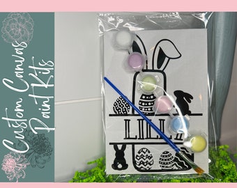 DIY Easter Canvas Paint Kits • Personalized Canvas Paint Kits