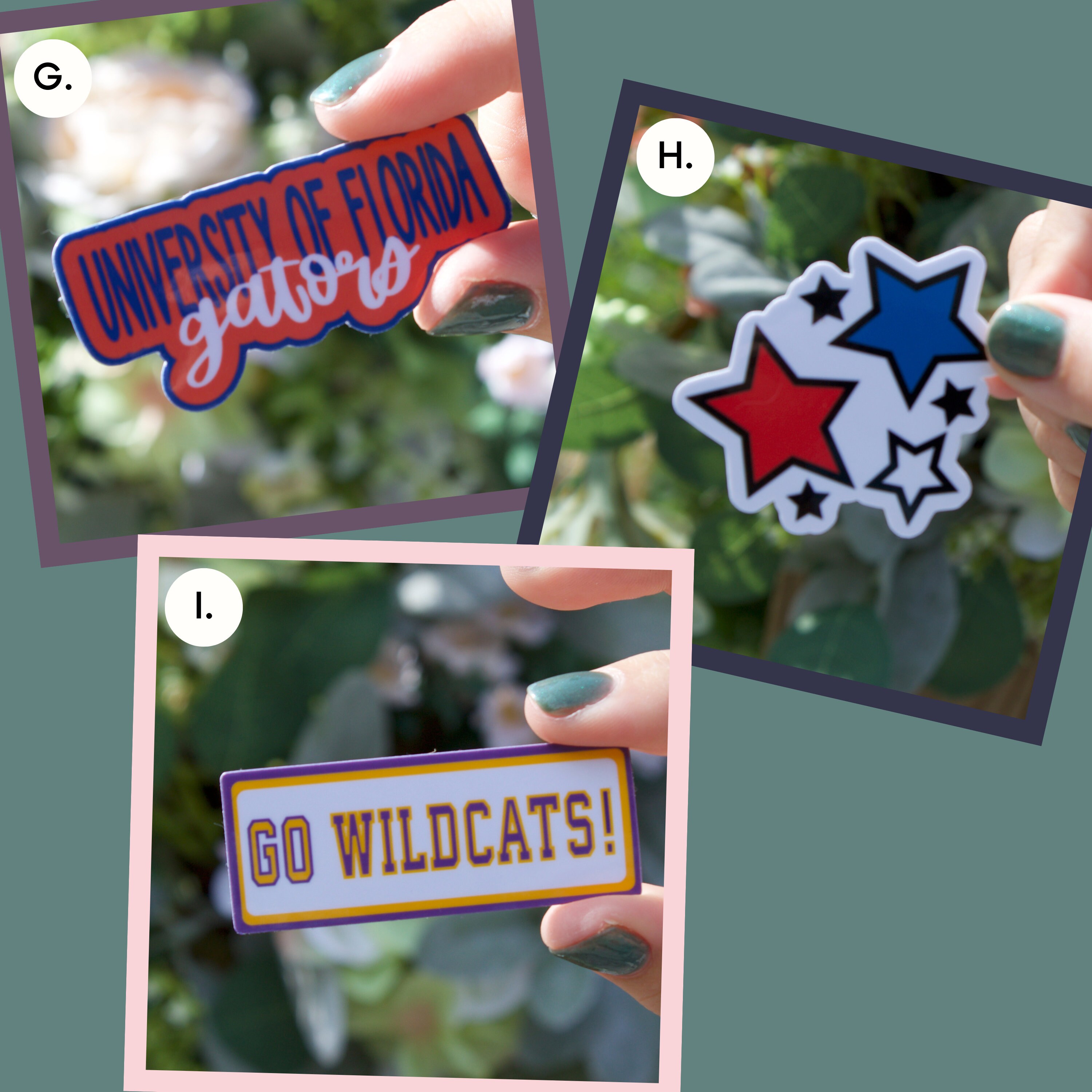 Custom School Stickers College Stickers Waterproof Etsy