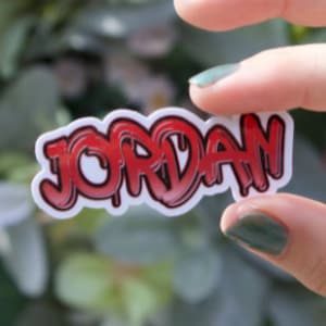 Graffiti Name Stickers Teacher Appreciation Week Custom Name Stickers Water Resistant Personalized Magnets Locker Decorations image 3