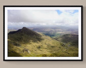 SNOWDONIA Giclée Print, Fine Art Welsh Landscape Photography, Snowdonia Mountain Print, Original Snowdon Wall Art UK