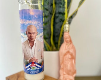 The Luminary Pitbull Altar Candle