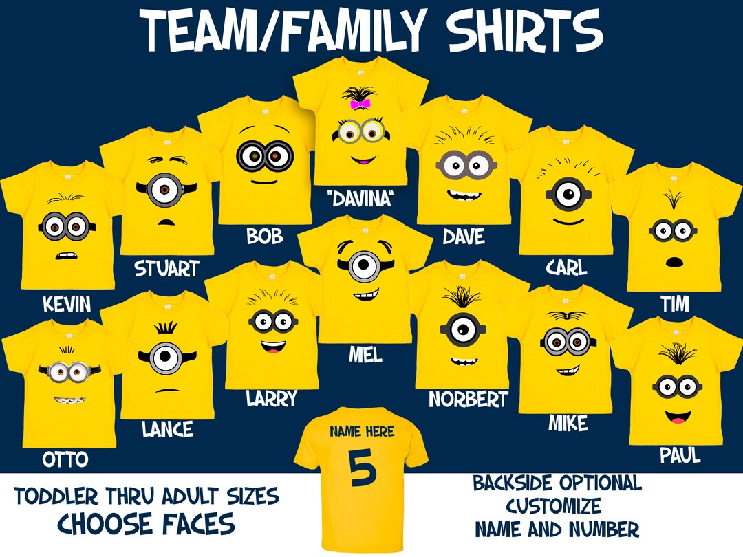 Discount 14-pack Matching Team Shirts, Family Vacation Shirts ...