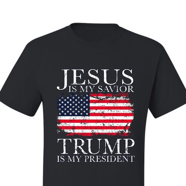 Jesus is My Savior Trump is My President - Etsy